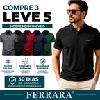 [Leve 5 e Pague 3] Camisa Masculina Luxury em Tecido Premium Gelado | Visual Moderno